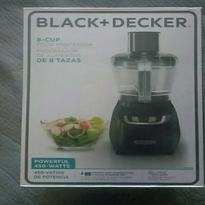 Black + Decker 8 cup food processor